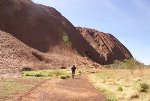 Wanderweg zur Uluru-Umrundung (ca 10km)